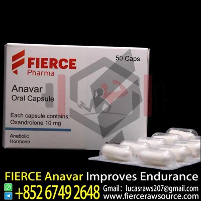 Kapsul FIERCE Anavar 10mg CAS:53-39-4