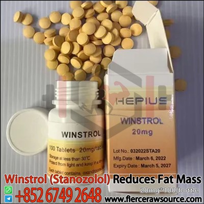 HEPIUS Winstrol(Stanozolol) 20mg CAS:10418-03-8